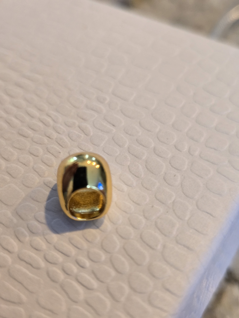 Pandora Gold Heart Charm Bead for Women's Bracelet - Picture 2 of 4